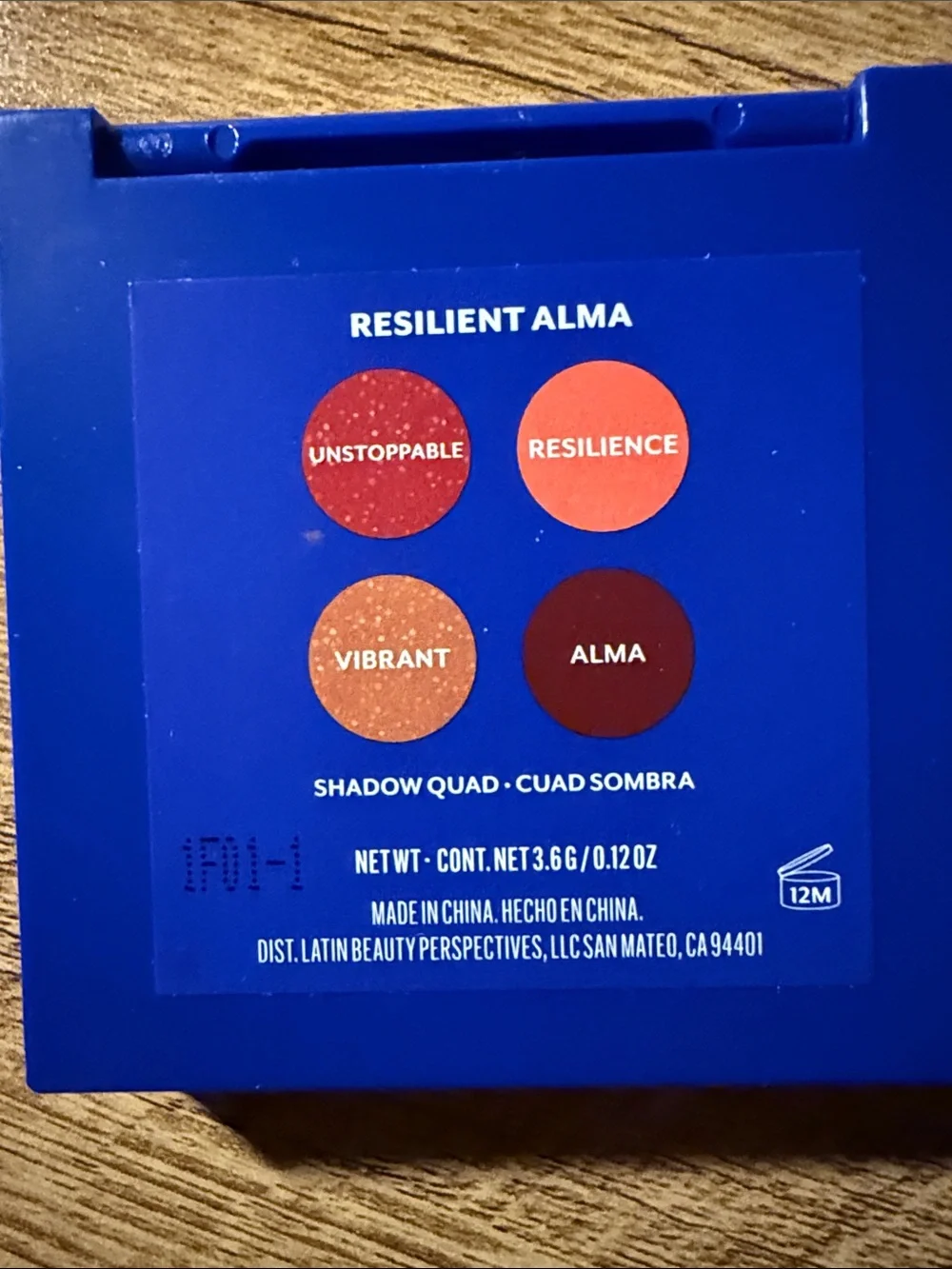 Resilient Alma Shadow Quad - Beautiful bronze rose gold brown NIB